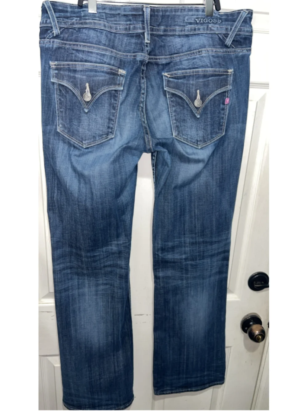 Women's Vigoss The New York Boot Cut Jeans Size 14 Blue